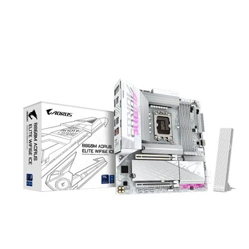 GIGABYTE B860M A ELITE WF6E ICE Motherboard