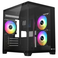 Xtreme S270B ARGB Mid Tower Casing With 3 ARGB Fans