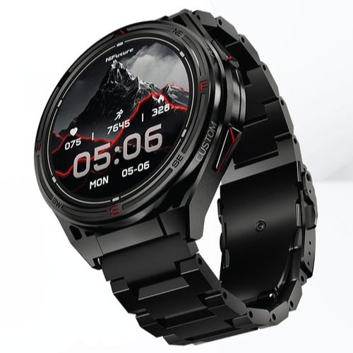 HiFuture ACTIVE2 1.43 inch AMOLED Dual-Band GPS Bluetooth Calling Smart Watch