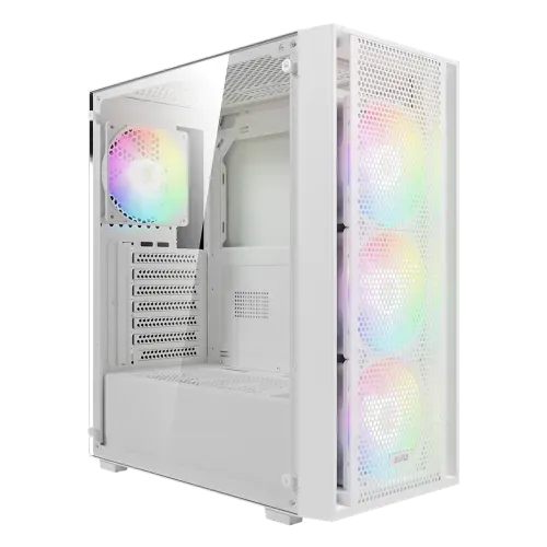 Gamdias AURA GC2 ELITE WH Perforated RGB Mid-Tower Casing