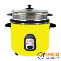 Singer B1800EXPRESS-PRO 1.8 L Rice Cooker Yellow With Steamer