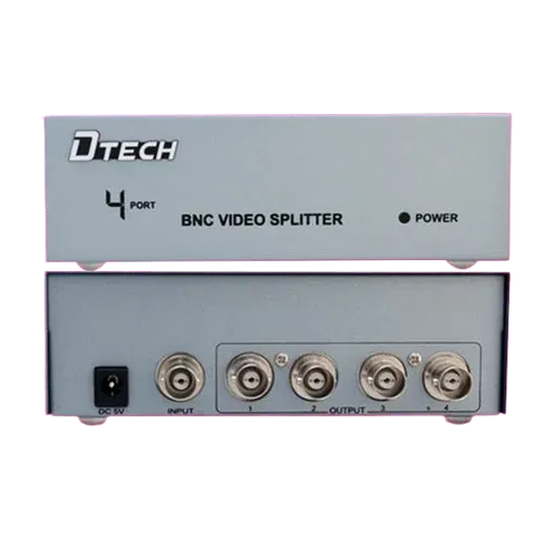 Dtech DT-7104 4 Port BNC Splitter