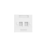 CommScope FPS-BS-2P-W 2-Ports Faceplate Kit