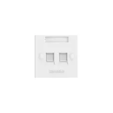 CommScope FPS-BS-2P-W 2-Ports Faceplate Kit