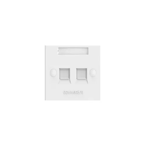 CommScope FPS-BS-2P-W 2-Ports Faceplate Kit