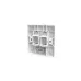 CommScope FPS-BS-2P-W 2-Ports Faceplate Kit