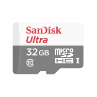 SanDisk Ultra 32GB Class-10 100mbps Micro SDHC UHS-I Memory Card
