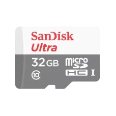 SanDisk Ultra 32GB Class-10 100mbps Micro SDHC UHS-I Memory Card