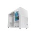 Xtreme D777W Mid Tower Tempered Glass White Case With 7-inch LCD Display