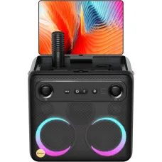 Ikarao Break X2 70W Karaoke Bluetooth Party Speaker with 10.1 Inch Tablet