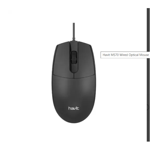 Havit MS70 Wired Optical Mouse