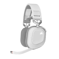 Corsair HS80 RGB Wireless White Gaming Headphone