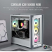Corsair iCUE 5000X Mid-Tower White ATX RGB Gaming Casing
