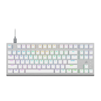 Corsair K60 PRO TKL RGB Wired (OPX Switch) White Gaming Keyboard 
