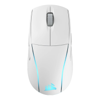 Corsair M75 RGB (Dual Mode) White Lightweight Gaming Mouse