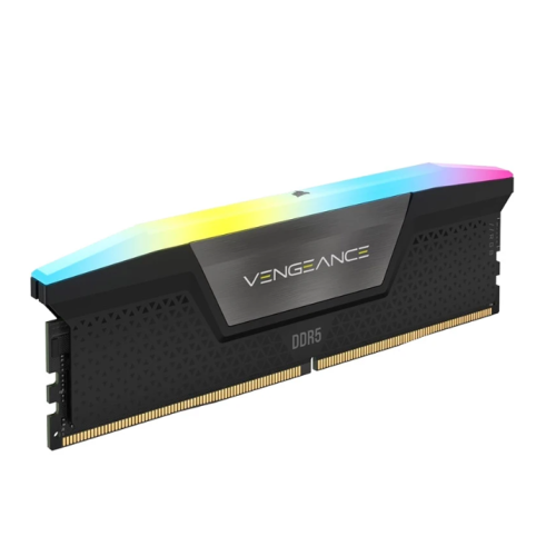 Corsair Vengeance RGB 32GB DDR5 5200MHz CL40 Black Heatsink Desktop RAM #CMH64GX5M2B5200C40 (Bundle with PC)