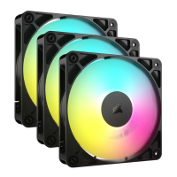 Corsair RS120 ARGB (3xFAN) Black Casing Cooling Fan