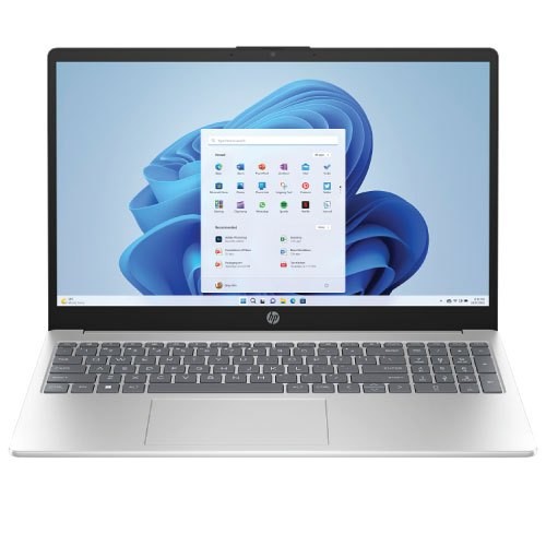HP 15-fd1114TU Series 1 Intel Core 5 120U 8GB RAM 512GB SSD 15.6 Inch FHD Display Natural Silver Laptop